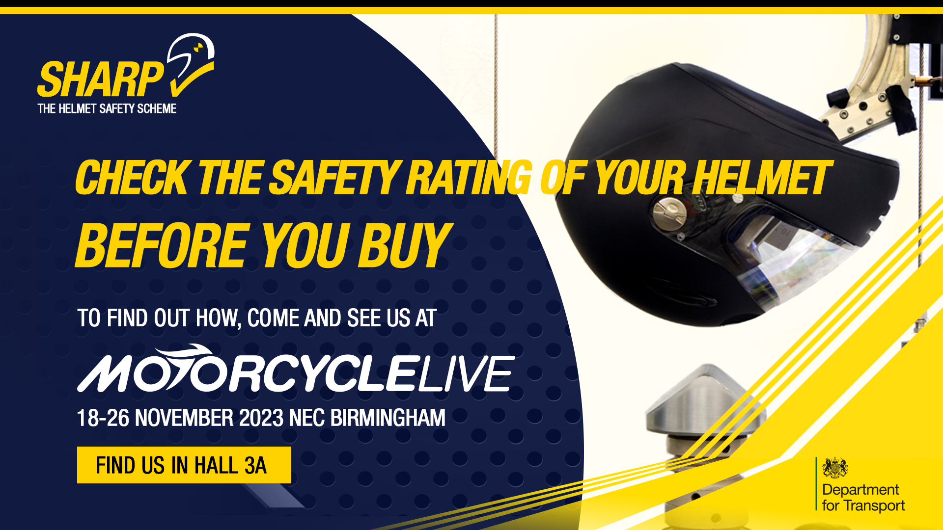 SHARP at Motorcycle Live 2023 at the NEC