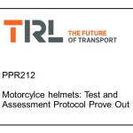 Motorcycle helmets Test & Assessment Protocol Prove Out